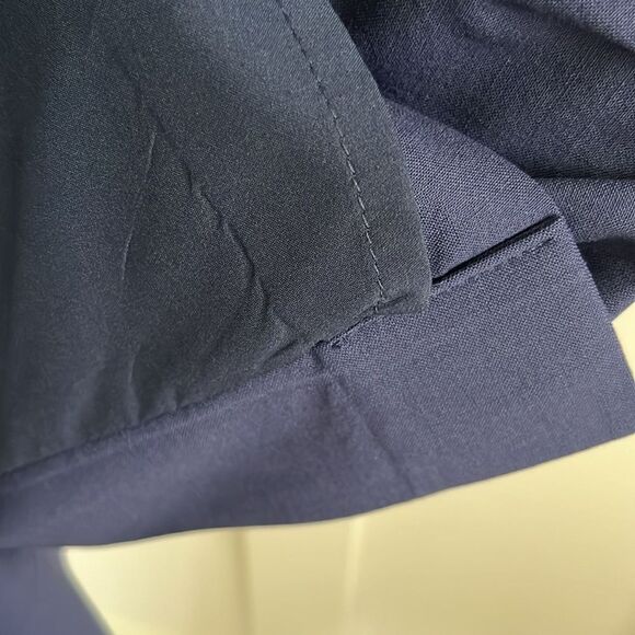 EUC MM Lafleur Emma Dress Deep Indigo Blue Soft Wool Sz 6 - Picture 13 of 13